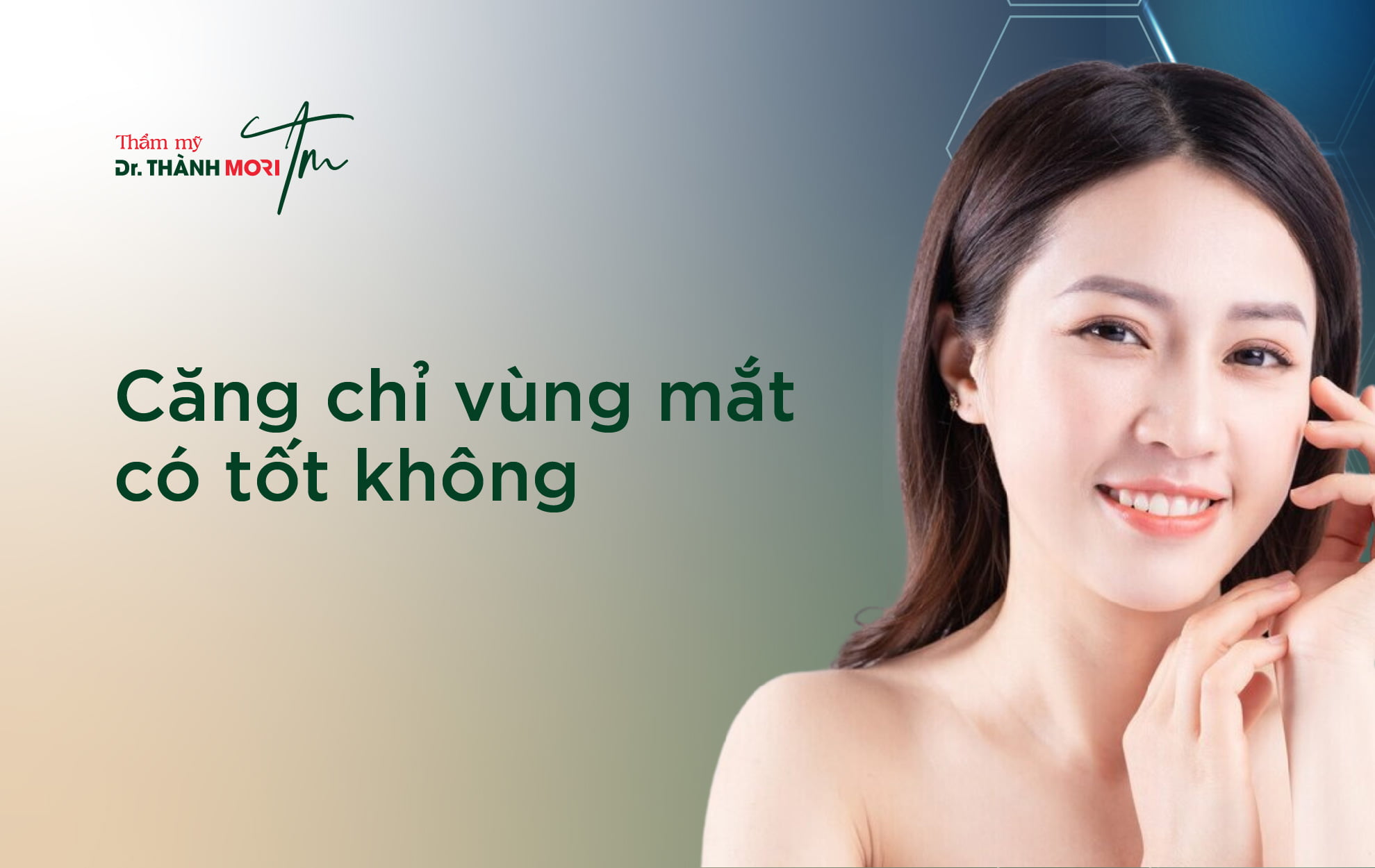 căng chỉ vùng mắt có tốt không